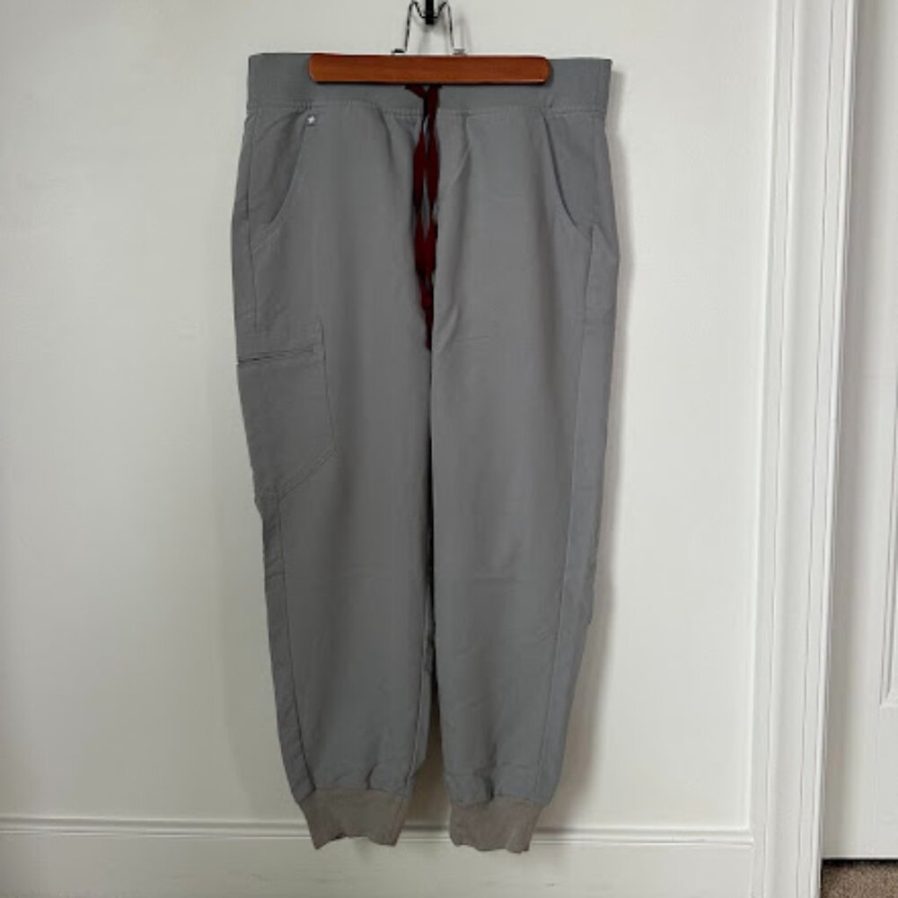 Figs Zamora Jogger Scrub Pant Cement Medium Petite